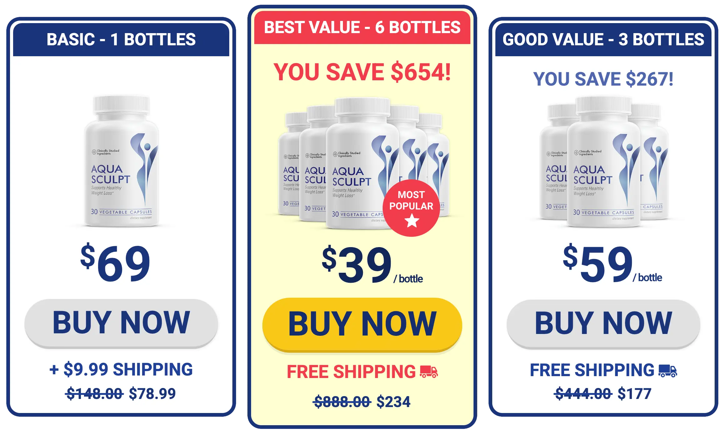 AquaSculpt sale